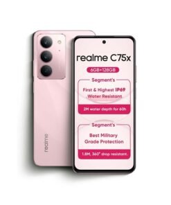 realme C75X Dual SIM Coral Pink 6GB RAM 128GB 4G - Middle East Version