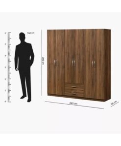 Home Box Kulltorp Plus 6-Door Wardrobe