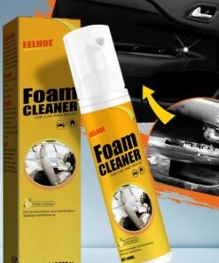 EELHOE 100ml Foam Cleaner for Car and House Interior Detailer Cleaner for Cars Cleans All Interior Car Surfaces Matt Finish Removes Stuck on Dirt Dust Multipurpose Foam Cleaner