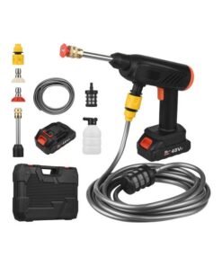 BORTONY 24V Cordless Pressure Washer Multicolour 36.50x10.50x28.50cm