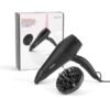 BaByliss Hair Dryer 2000W Powerful Motor For Fast Drying | Ionic Technology For Smooth And Frizz-Free Hair | 2 Heat/Speed Settings | Lightweight And Compact Design With Concentrator Nozzle - D215Dsde black