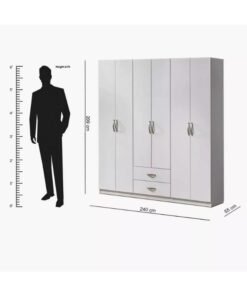 Home Box Kulltorp Plus 6-Door Wardrobe