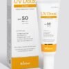 Brinton UV Doux D-Tan Aqua Sunscreen Lotion Enriched with Enriched with 3% Niacinamide, 2% Vitamin C, 1% Hyaluronic Acid, 1% Ceramide, Aloe Vera & Vitamin E | SPF 50 PA++++ Broad Spectrum | Reduces Tanning & Provides 8-Hour Hydration | Paraben & Sulphate Free | For All Skin Types