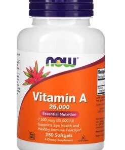 Now Foods Vitamin A Supplement 25000 IU - 250 Softgels