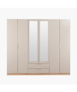 Home Box Orion Modena 6-Door Wardrobe for Home