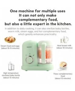 BLOOMING TIME Baby Food Processor, Baby Cooking Machine,Babycook， Baby Food Supplement Machine,  Baby Multi Function Cooking And Stirring All In One Machine，Green - Image 4