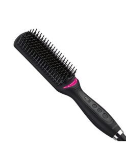 Revlon One Step Straight and Shine Heated Brush. Ionic technology, 10 digital LCD settings. 1 hour auto shut-off. Upto 220C.