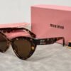 Miu Miu Italian Designer Luxury Retro Style Polarized Cycling Sunglasses For Ladies