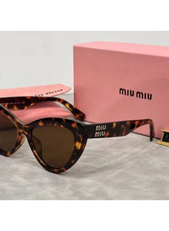 Miu Miu Italian Designer Luxury Retro Style Polarized Cycling Sunglasses For Ladies