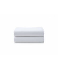 Ucanbe Luxury White Bath Towels Large – Highly Absorbent Hotel & Spa Bathroom Towels | 70×140 cm | White, Pack of 2