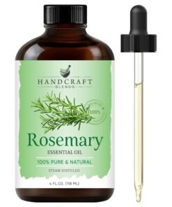 Handcraft Blends Rosemary Essential Oil - 100% Pure and Natural - Premium Therapeutic Grade with Premium Glass Dropper - Huge 4 fl. Oz