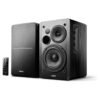 EDIFIER R1280DB Powered Bluetooth Bookshelf Speakers - Optical Input - Wireless Studio Monitors - 4 Inch Near Field Speaker - 42w RMS R1280DB Black