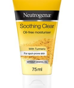Neutrogena Soothing Clear Oil Free Moisturiser Hydrates And Calms Stressed Skin White 75ml