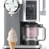 NINJACREAMI SWIRL SOFT SERVE ICE CREAM MAKER 0.47 L 800 W NC701ANZ Platinum Silver