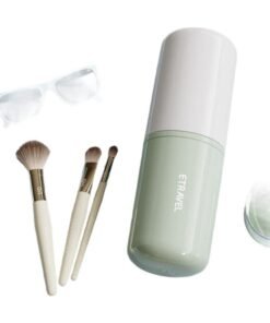 ETRAVEL Travel Toiletry Cup, Toothbrush Holder, Detachable 2 Mouthwash Cups, Toothbrush Cup, Storage Box, Ashtray, Powder