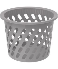 Cosmoplast Plastic Mini Laundry Basket 45L Grey 45.0Liters