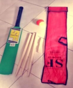 SF Popular Willow Cricket Bat with Tennis Ball, with Wickets and Bat Cover Combo for All Tennis Ball Cricket Bat for kids