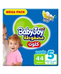 BabyJoy Culotte Pants Diaper, X-Large, Size 5, 12-18 kg, 44 Diapers