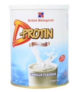British Biologicals D Protin Milk Vanilla Flavor 400 grams