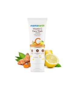 Mamaearth Vitamin C Face Wash with Vitamin C and Turmeric for Illumination Best for Dry, Oily, Sensitive, Normal Skin 100 ml
