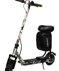 Crony M365 Kids Electric Scooter 500W, 36V 7.8Ah Battery, 25–35km/h Safe Speed, 15–20km Long-Range Ride, Foldable Lightweight E-Scooter for Boys & Girls, Adjustable Handlebar, LED Lights, Strong Frame 120kg Load, Beginner-Friendly Smooth Acceleration, Stable Braking System, Shock-Absorbing Design, Compact Portable Electric Kick Scooter for Teens & Children, M365 APP SEAT With Suspension Green Camo