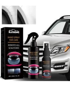 RAYHONG Nano Spray for Cars Scratch Repair, High Protection Three in One, Car Scratch Nano Repair Spray, Car Coating Fast Wax Polishing Spray, Remove Dirt and Grease Easily - 120ML