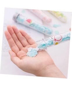 SHARK WAVE SHARKWAVE Portable Paper Soap Sheets in Test Tube Container, Multi-Color, Travel-Size Hand Soap (1)