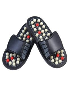 TIGER Massage Slippers for Men & Women || Foot Massager Sandals with Acupressure Points for Foot Arch Pain Relief – Therapeutic Reflexology Shoes for Relaxation, Wellness & Stress Relief – Comfortable & Supportive Design for All-Day Wear