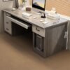 keke Computer and Multifunction Table Home Office Workstation 140 CM with 3 Drawers