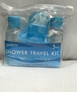April Bath & Shower April Bath And Shower Shower Travel Kit 5 Pack Multiple Colors