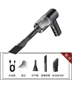 Healife ​Dual Copper Motor Car Vacuum (Wet/Dry Use/Cordless/60dB Quiet)