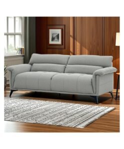 Royaloak Romen Fabric 3 Seater Sofa | Fabric Upholstery | Pocket Springs | Comfortable Seating Space | Sofa 3 Seater