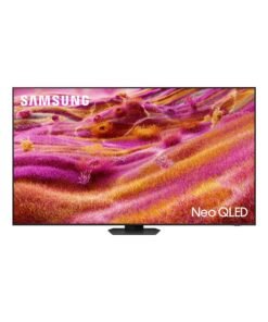 Samsung 55 Inch Neo QLED TV, QN90F, 4K, Mini LED, NQ4 AI Gen3 Processor, 4K AI Upscaling Pro, Glare Free, Neo Quantum HDR+,  Vision AI Smart TV, QA55QN90FAUXZN (2025 - UAE Version) QN90F TITAN BLACK