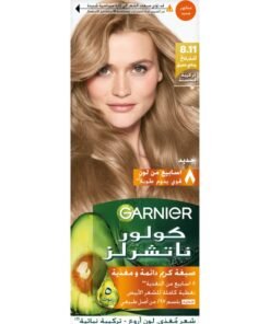 garnier Color Naturals Permanent Hair Color Cream 8.11 Deep Ashy Light Blonde Hair Color 112ml