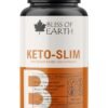 BLISS OF EARTH Keto Diet Supplement 100% Natural Fat Burner Helps with Appetite Control Non-Gmo Gluten Free 60 Veg Capsules