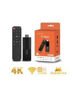 R3 Android 14.0 Smart TV Stick, 4K UHD Streaming Device, 2.4G/5G WiFi, Quad-Core Processor, Allwinner H313, 2GB RAM, 8GB ROM, Multi-Language Support