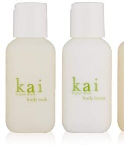 kai Bath And Shower Travel Set, TSA approved, vegan, cruelty free, made in the usa