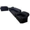 Maharat Al Bahar 7– Seater Sofa Set Black 191x80x70