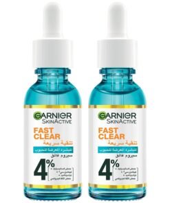 garnier Skinactive Fast Clear Booster Serum With Salicylic Acid Twin Pack 30Ml