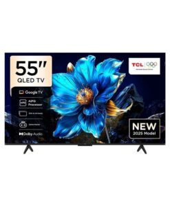 TCL 55-Inch P7K QLED 4K UHD Smart TV | Google TV, 60Hz, HDR10+, Dolby Vision & Atmos, AiPQ Processor, Game Master, DTS Virtual:X, Slim Uni-body (2025 Model) 55P7K black
