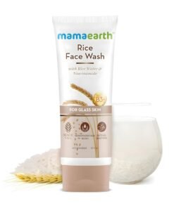 Mamaearth Rice Face Wash With Rice Water And Niacinamide For Glass Skin 100ml
