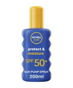 Nivea Sun Protect And Moisture Sun Spray Spf50 Advanced Sunscreen Providing Immediate Uva + Uvb Protection 200ml