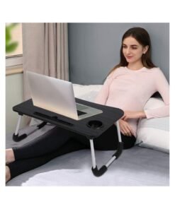 ComputerGear Wood Multi Purpose Laptop Desk For Study And Reading With Foldable Non Slip Legs