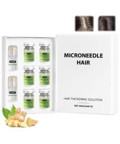 Googeer Microneedle Hair, Hair Regrowth System, Alphainfuse Hair Regrowth System, Advanced Hair Growth Treatment Serum For Thicker, Fuller Hairs, Strengthens Roots, Gentle Painless, Supports Healthy Hairs Growth For Men & Women