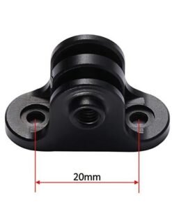 Captaintech Bicycle Combo Mount Adapter, Computer Bracket Camera Adapter for Garmin Edge 200 / 500 / 510 / 520 / 800 / 810 / 820 / 1000, for Gopro Sport Action Camera and Bryton Mount - Image 4