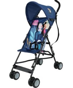 Disney Frozen 2 Lightweight Buggy Stroller | 3-36 Months, Purple, Rear Breaks, Shoulder Strap And More.