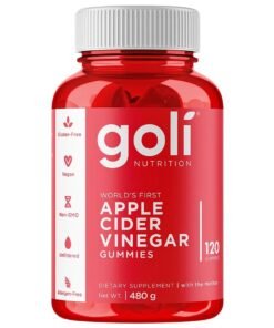 Goli Nutrition ACV Apple Cider Vinegar 60 Gummies