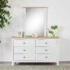 Home Box Hampton NXT Mirror for 6-Drawer Double Dresser