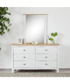 Home Box Hampton NXT Mirror for 6-Drawer Double Dresser
