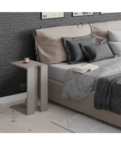 Alternative view of Mourah Home Muju C Side Table | Multifunctional Living Room Space Saving Side Table | 57X40X30Cm | Coffee Table | Side End Table | Modern Design Furniture For Home (Light Mocha)